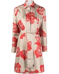 Ferragamo - フローラル シャツドレス - Lyst