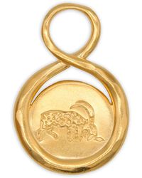 Lah Paris - Infinity-Anhänger Mit Capricorn-Gravur - Lyst