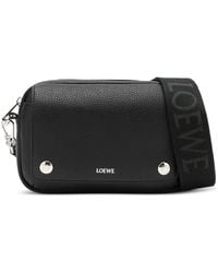 Loewe - Pebble Small Leather Crossbody Bag - Lyst