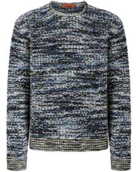 Missoni - Zigzag Knit Crew-Neck Sweater - Lyst