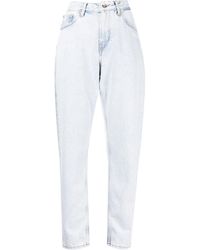 Off-White c/o Virgil Abloh - Hoch sitzende Tapered-Jeans - Lyst