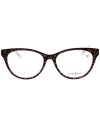Bebe - Leopard-Print Cat-Eye Glasses - Lyst