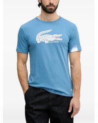 Lacoste - T-Shirt Roland-Garros À Logo Imprimé - Lyst