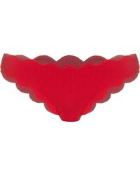 Marysia Swim - Bikinislip Met Gewelfde Afwerking - Lyst