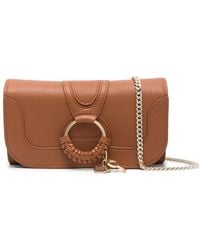 See By Chloé - Ee By Chloé Hana Leather Wallet On Chain - Lyst