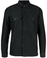 Tom Ford - Long-Sleeve Cotton Shirt - Lyst