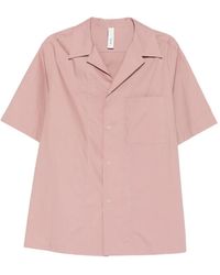 Hevò - Novoli Short-Sleeve Chest-Pocket Shirt - Lyst