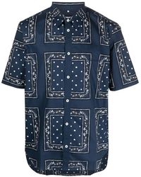 Jacquemus - Paisley-print Short-sleeve Shirt - Lyst
