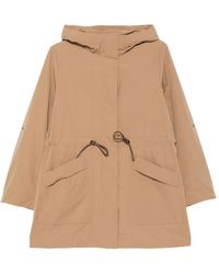 Geox - Dandra Drawstring Parka Coat - Lyst
