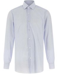 Barba Napoli - Striped-Pattern Shirt - Lyst
