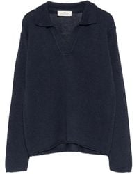Bruno Manetti - V-Neck Knitted Sweater - Lyst