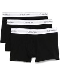 Calvin Klein - Logo-Waistband Boxers (Pack Of Three) - Lyst