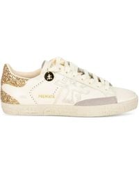 Premiata - Steven-D Lace-Up Leather Sneakers - Lyst