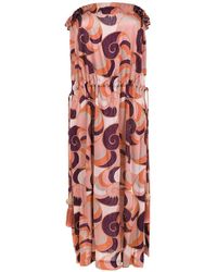 Adriana Degreas Sleeveless Dress - Многоцветный