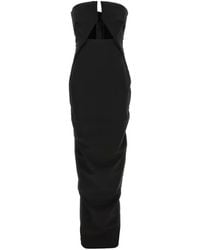 Rick Owens - Maxi Prong Gown Cut-Out Dress - Lyst