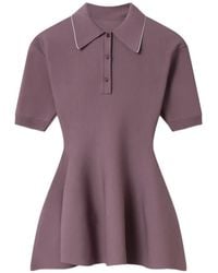 Stella McCartney - Short-Sleeve Polo Top - Lyst