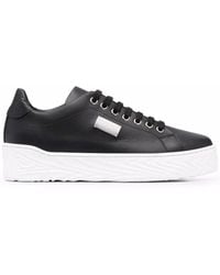 Philipp Plein - Logo-Plaque Low-Top Sneakers - Lyst