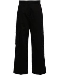 Manuel Ritz - Straight-leg Cotton Cargo Trousers - Lyst