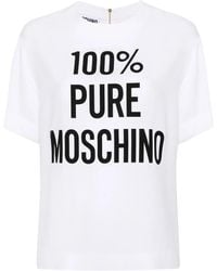 Moschino - Blouse With Print - Lyst