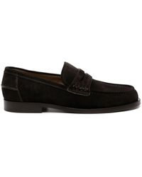 Gianvito Rossi - Michael Suede Loafers - Lyst