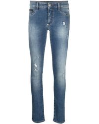 Philipp Plein - High-rise Skinny-cut Jeans - Lyst