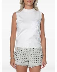 Ted Baker - Nyeli Organza Applique Top - Lyst