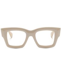 Jacquemus - Les Lunettes Baci Square-frame Sunglasses - Lyst