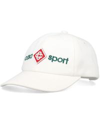 Casablancabrand - Casa Sport Icon Cotton-twill Baseball Cap - Lyst