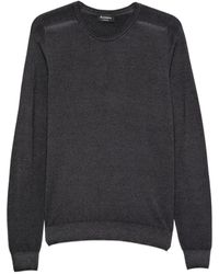 AROVESCIO - Crew-Neck Long-Sleeve Knit - Lyst