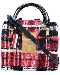 Thom Browne - Mini Mrs. Thom Madras Handtasche - Lyst