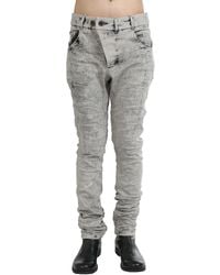 Boris Bidjan Saberi - Drop-Crotch Slim-Cut Trousers - Lyst