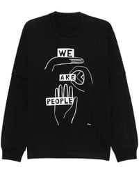 Sacai - Graphic-Print Long-Sleeve T-Shirt - Lyst