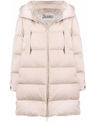 Herno - Coats Beige - Lyst
