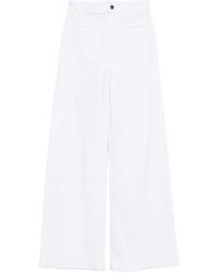 KHAITE - Wide-Leg Denim Jeans - Lyst