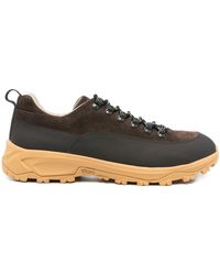 Eleventy - Suede Lace-Up Trainers - Lyst