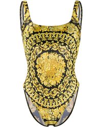 Versace - Badeanzug mit "Barocco"-Print - Lyst