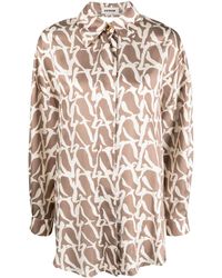 Aeron - Julia Silk-blend Shirt - Lyst