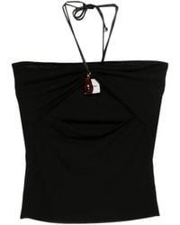 Nanushka - Cutout Strap Bandeau Top - Lyst