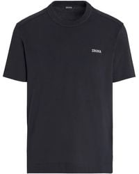 ZEGNA - Cotton T-shirt - Lyst