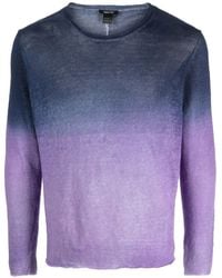 Avant Toi - Pullover aus Leinen mit Farbverlauf - Lyst