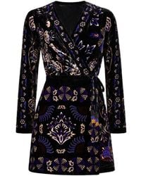 FARM Rio - Floral-Print Mini Dress - Lyst
