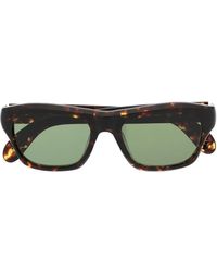 Lesca - Square Frame Sunglasses - Lyst
