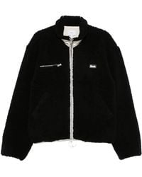 Rhude - Logo-Patch Fleece Jacket - Lyst