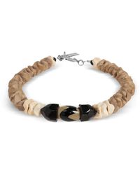 Isabel Marant - Beaded Wooden Bracelet - Lyst