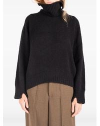 Societe Anonyme - Brushed-Effect Roll-Neck Sweater - Lyst