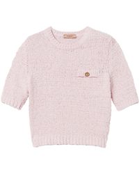 Twinset - Oval T クロップド プルオーバー - Lyst