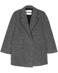 Jil Sander - Mélange-Effect Blazer - Lyst
