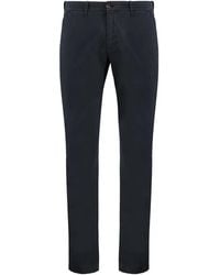 Moorer - Hose mit Leder-Logo - Lyst