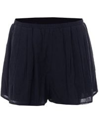 ELEH - Elasticated Embroidered Shorts - Lyst