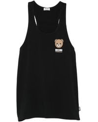 Moschino - Débardeur À Logo Ours - Lyst